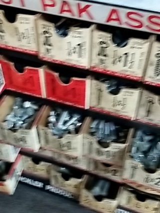 Item #116 — FILLED Nut & Bolt Organizer Cabinet, 32 by 16 by 4 inch photo 4 of 8