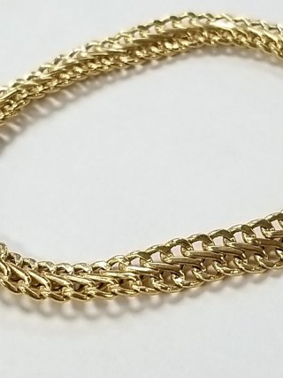 Item #3 — 18 KT Gold bracelet, 7 inch, 5 grams photo 4 of 5